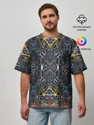 Мужская футболка оверсайз / lawnge