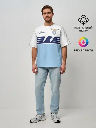 Мужская футболка оверсайз / Лацио