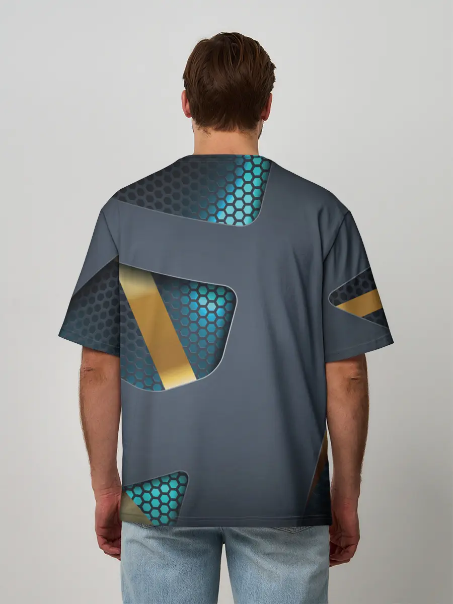 Мужская футболка оверсайз / Bodybuilding