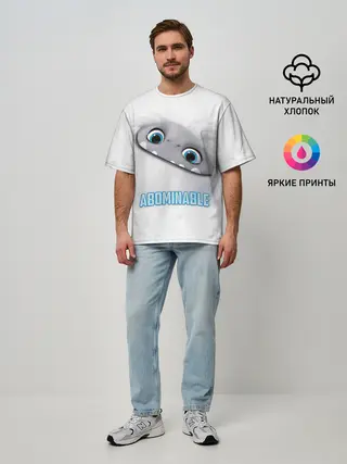 Мужская футболка оверсайз / ABOMINABLE