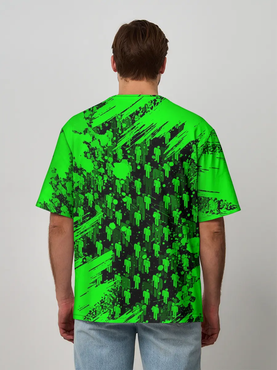 Мужская футболка оверсайз / BILLIE EILISH