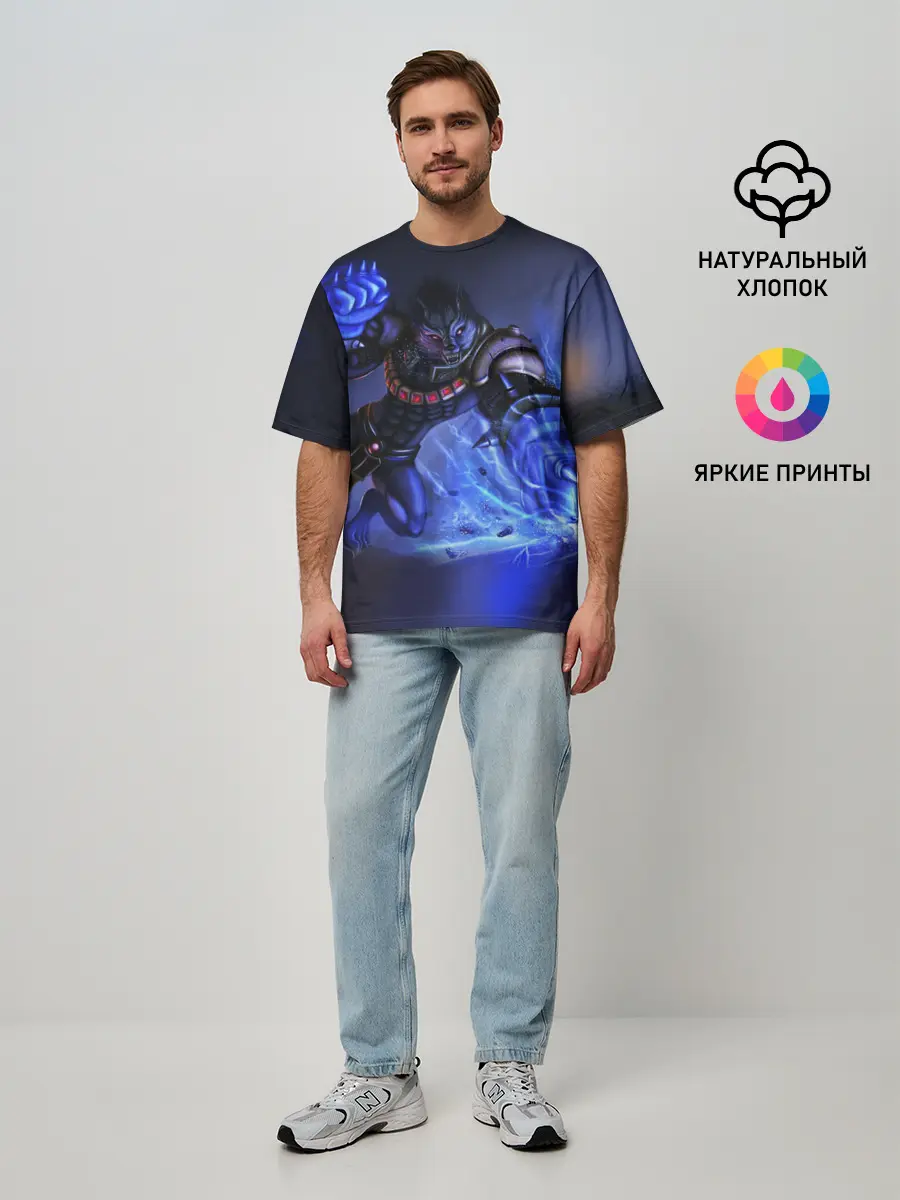 Мужская футболка оверсайз / Варвик