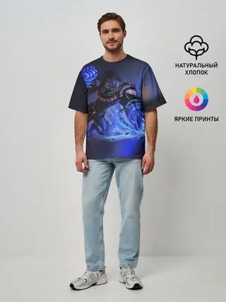 Мужская футболка оверсайз / Варвик