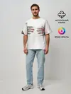 Мужская футболка оверсайз / HANDS