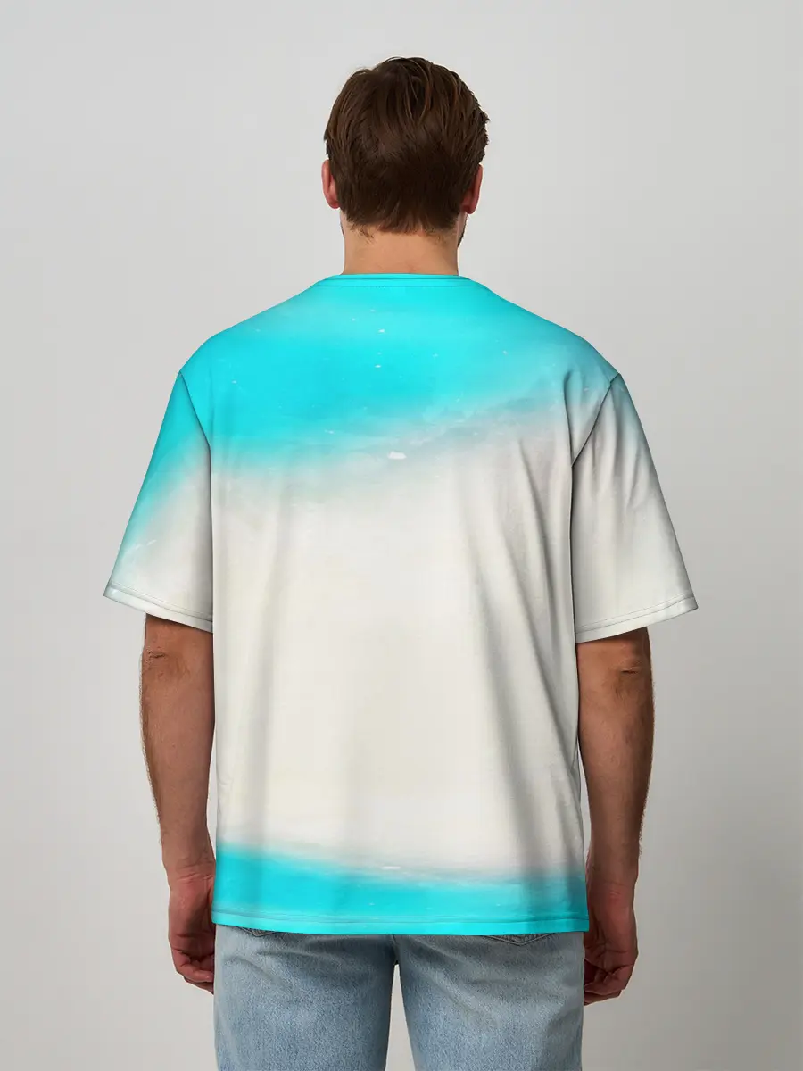 Мужская футболка оверсайз / Путешествуй!