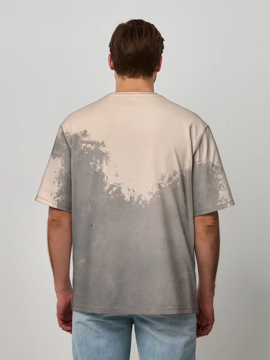 Мужская футболка оверсайз / Secre Swallowtail