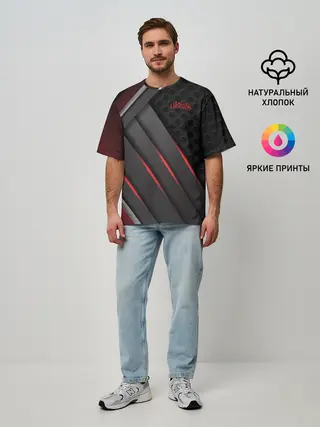 Мужская футболка оверсайз / League of Legends