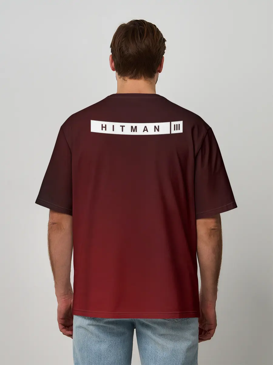 Мужская футболка оверсайз / Hitman III