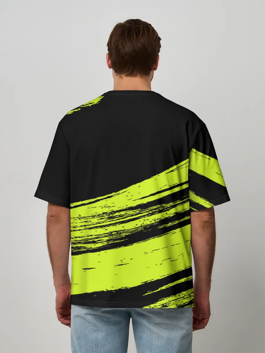 Мужская футболка оверсайз / Porsche