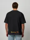 Мужская футболка оверсайз / Halo x Battlefield