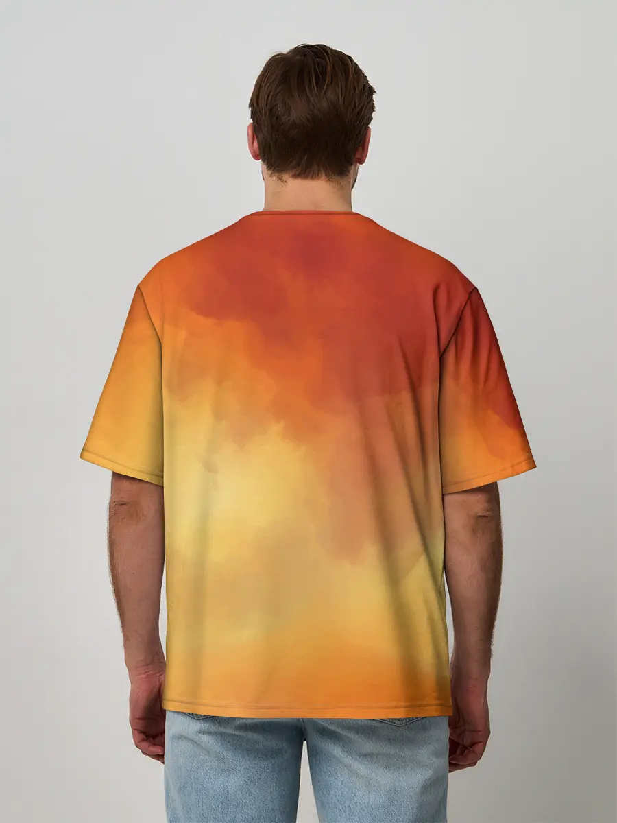 Мужская футболка оверсайз / ANIMAL CROSSING x DOOM ETERNAL