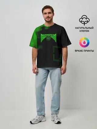 Мужская футболка оверсайз / Rammstein