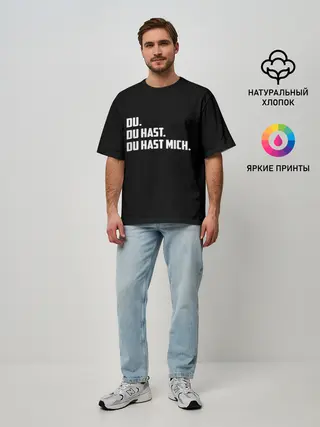 Мужская футболка оверсайз / Rammstein