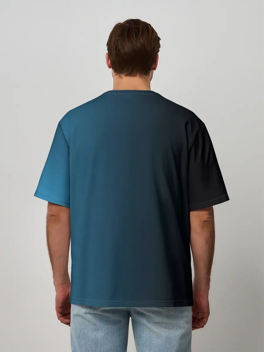 Мужская футболка оверсайз / BMW