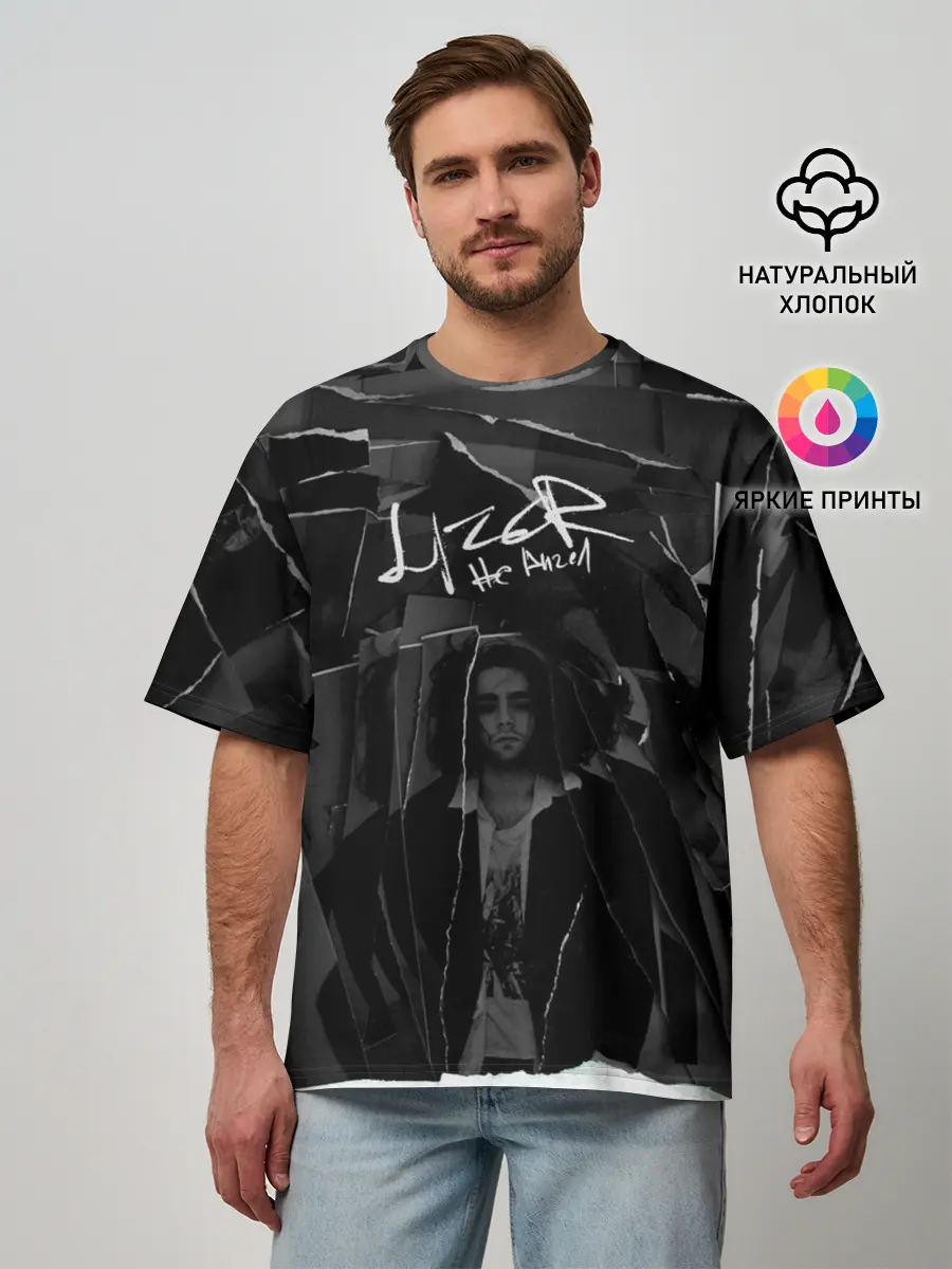 Мужская футболка оверсайз / Lizer