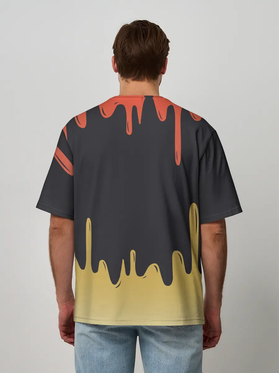 Мужская футболка оверсайз / Just Ride MOTOCROSS | МОТОКРОСС