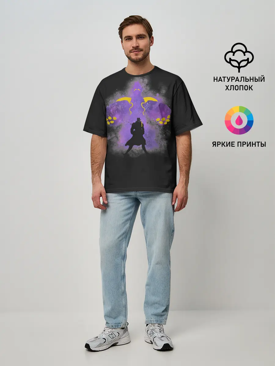 Мужская футболка оверсайз / JoJo Bizarre Adventure