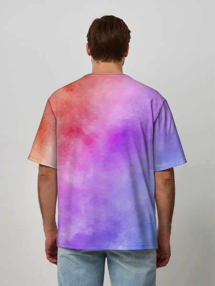 Мужская футболка оверсайз / Русалка | Единорог