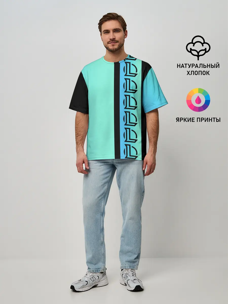 Мужская футболка оверсайз / League Of Legends