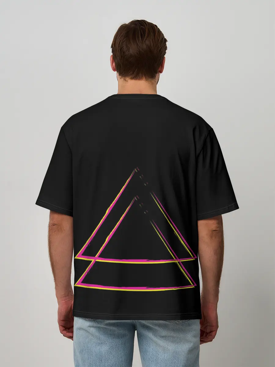 Мужская футболка оверсайз / Mad Burnish