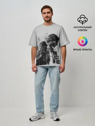 Мужская футболка оверсайз / The Last of Us 2