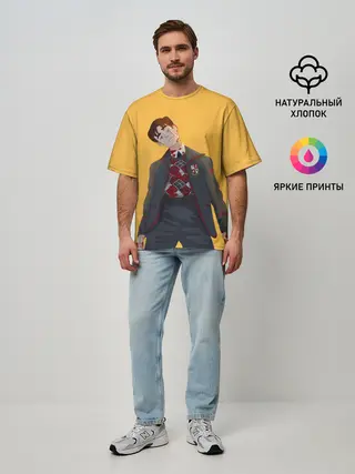 Мужская футболка оверсайз / Bloody Five