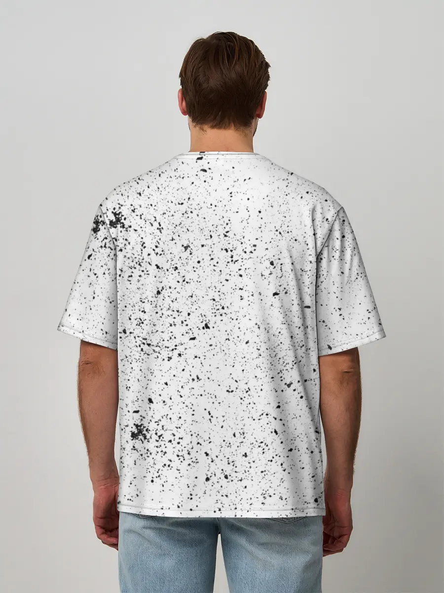 Мужская футболка оверсайз / FREE HUGS