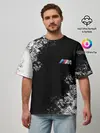 Мужская футболка оверсайз / BMW