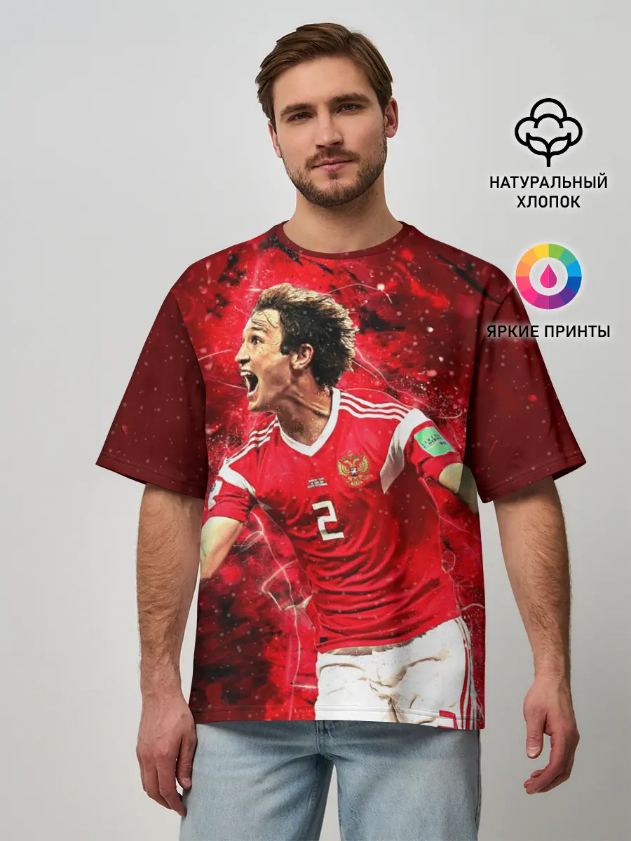 Мужская футболка оверсайз / Марио Фернандес