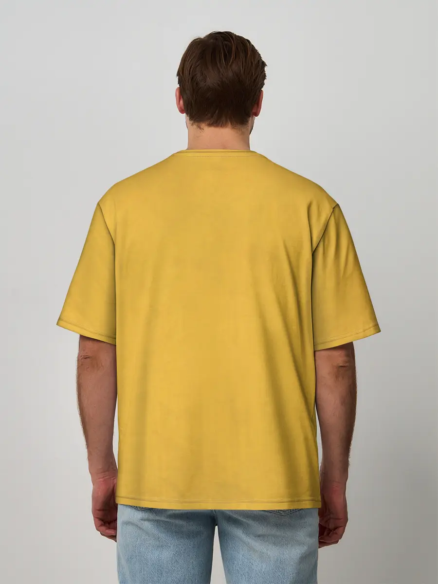 Мужская футболка оверсайз / Тихий убийца