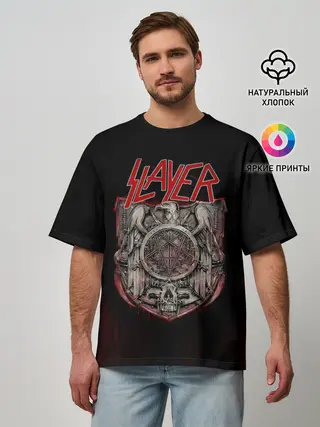 Мужская футболка оверсайз / Slayer