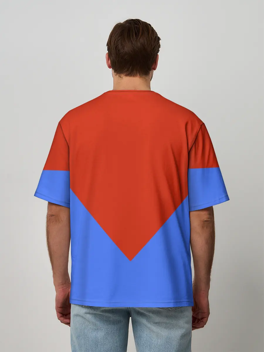 Мужская футболка оверсайз / Russia