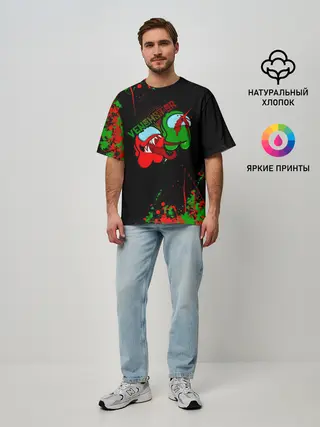 Мужская футболка оверсайз / Among Us