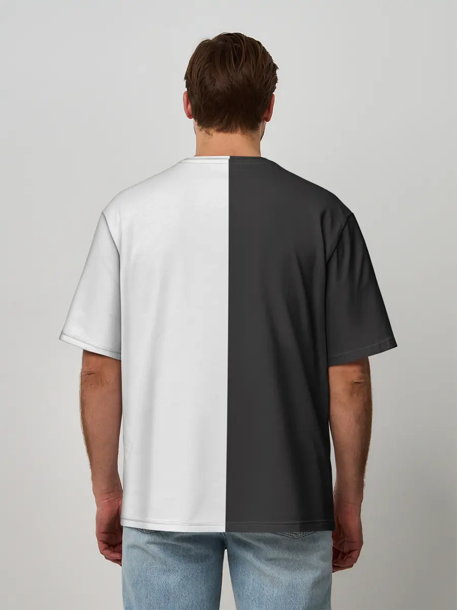 Мужская футболка оверсайз / ДЖИЗУС - PNZSVNS