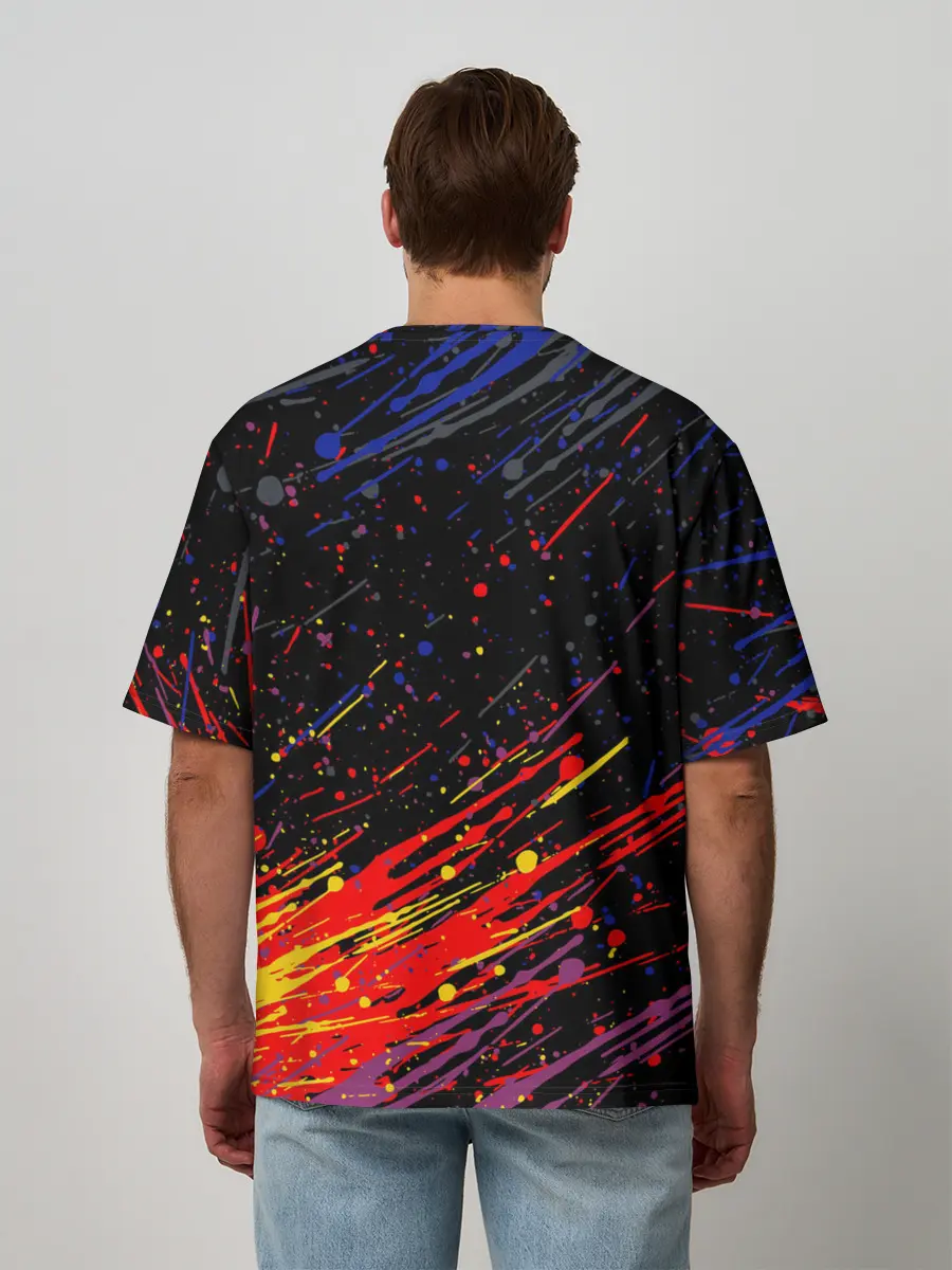 Мужская футболка оверсайз / Friday Night Funkin