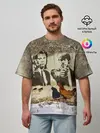 Мужская футболка оверсайз / Pulp fiction in Russia