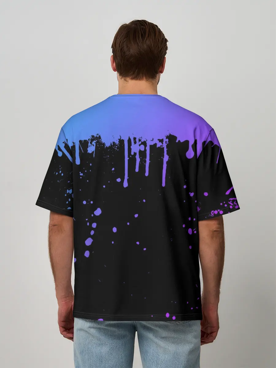 Мужская футболка оверсайз / MARSHMELLO