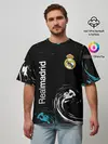 Мужская футболка оверсайз / REAL MADRID.