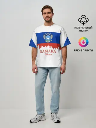 Мужская футболка оверсайз / SAMARA