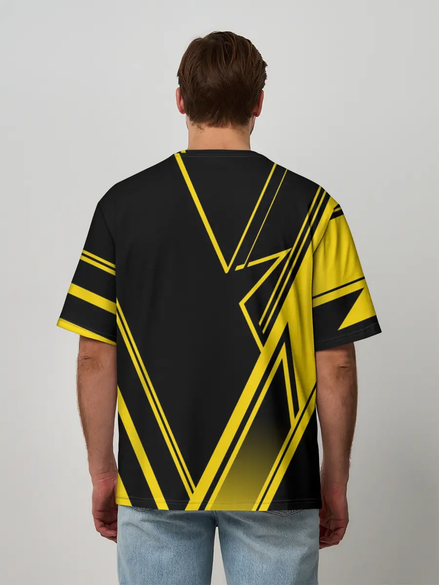 Мужская футболка оверсайз / Kickboxing