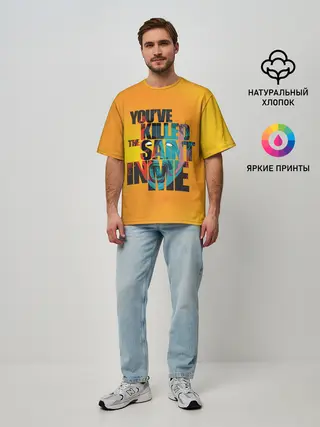 Мужская футболка оверсайз / Кори Тейлор