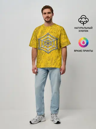 Мужская футболка оверсайз / R6S JAGER