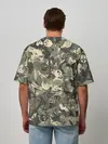 Мужская футболка оверсайз / Камуфляж с костями