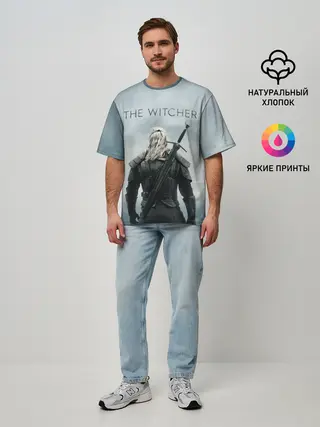 Мужская футболка оверсайз / THE WITCHER