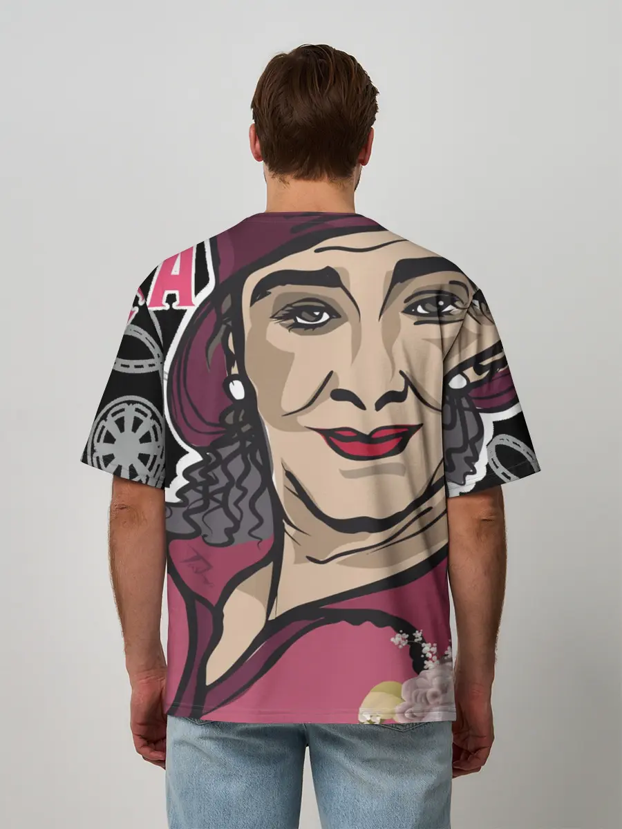 Мужская футболка оверсайз / Раневская. Высокие мысли