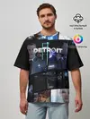 Мужская футболка оверсайз / DETROIT BECOME HUMAN