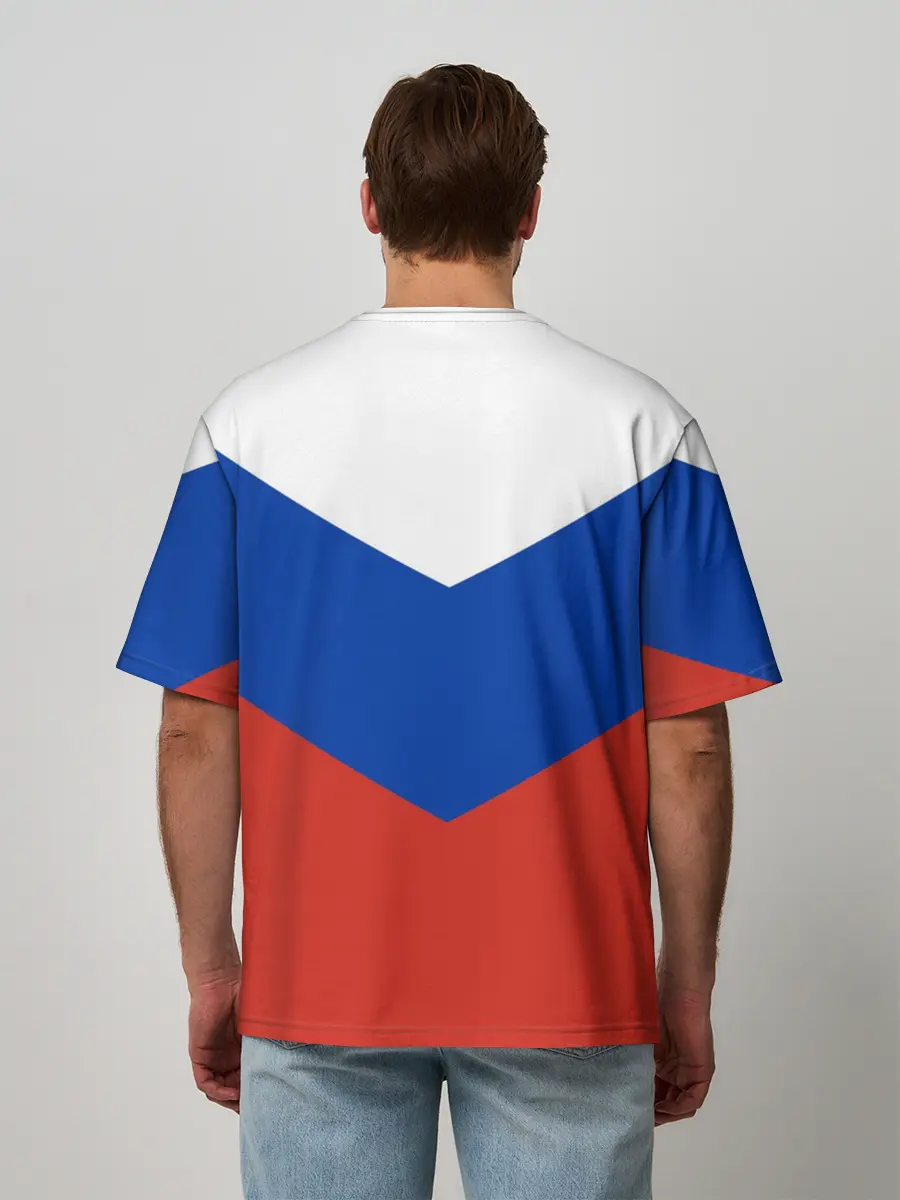 Мужская футболка оверсайз / Россия