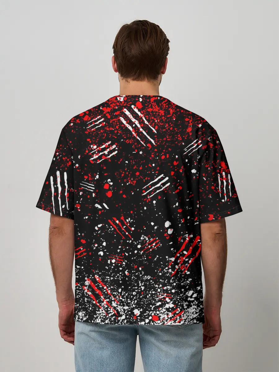 Мужская футболка оверсайз / The Witcher