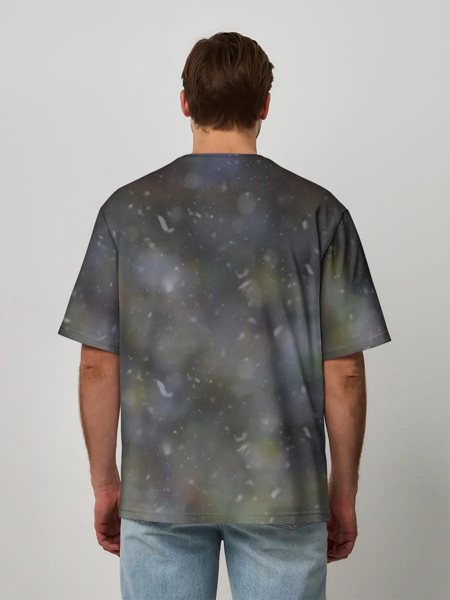 Мужская футболка оверсайз / Неймар