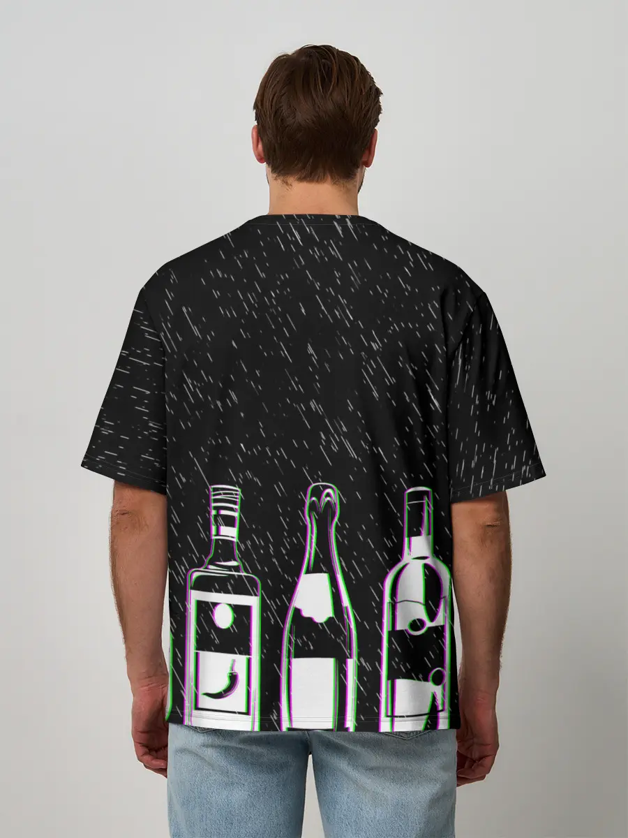 Мужская футболка оверсайз / SLAVA MARLOW